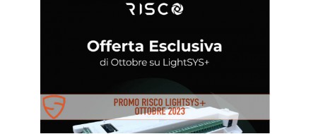 _RISCO LightSYS Plus: promozione mese di Ottobre!